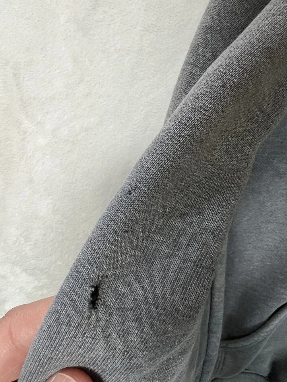 Carhartt shows wear